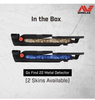 Metal Detector Minelab GO-find 22 + 2 Skin