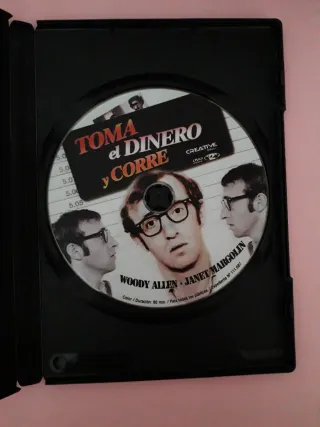 DVD Woody Allen - Toma el Dinero y Corre