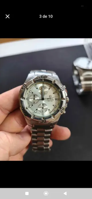 Cronografo Breil - acciaio argento
