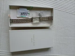 Reloj Rosefield Plata y Blanco