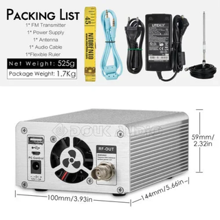 Emisora de radio FM 15W