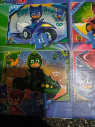 Pj Masks Puzzle y mascaras