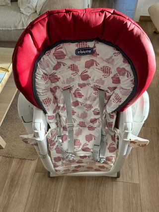 Trona Chicco roja y blanca