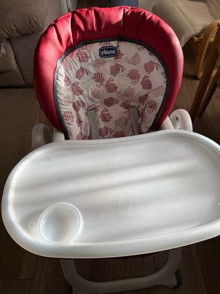 Trona Chicco roja y blanca