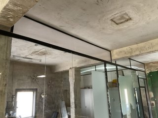 Mamparas de vidrio para 3 oficinas