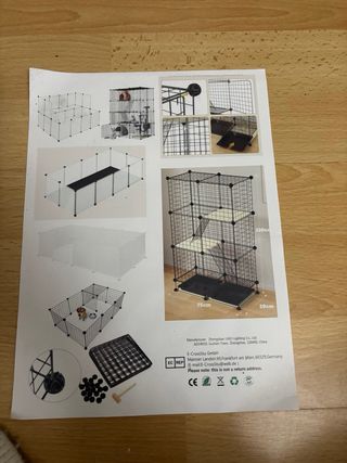 Jaula modular para mascotas