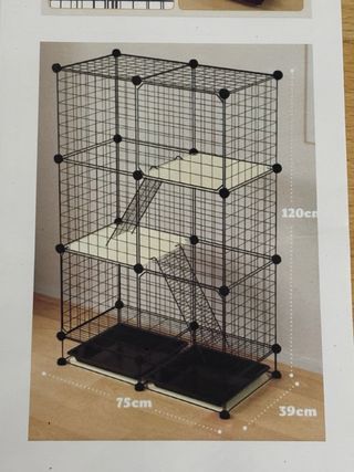 Jaula modular para mascotas