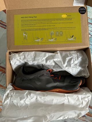 Vibram Fivefingers KSO EVO gris/naranja