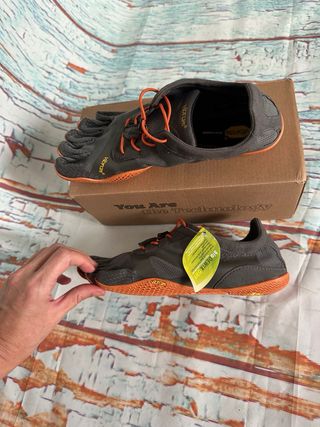 Vibram Fivefingers KSO EVO gris/naranja