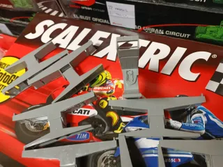 8 Elevadores Scalextric Pistas Grises