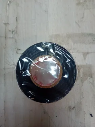 Nastro isolante nero 25mmx25mt. Confezione da 8 pe