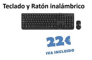 Teclado y Ratón inalámbrico