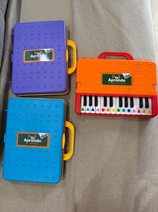 Lote 3 Juguetes Diset: Piano, Contar, Leer