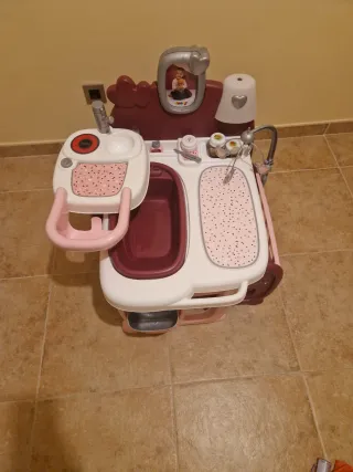 Casa de los bebés con accesorios