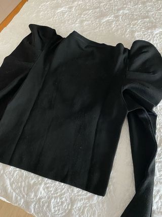 Jersey Zara Negro Brillante