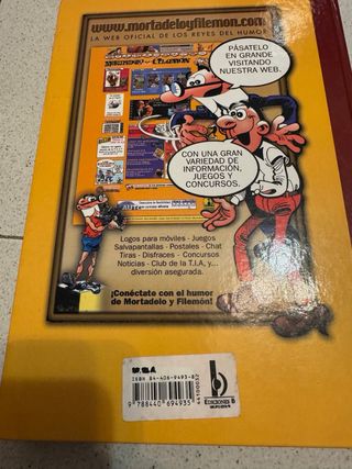 Cómic súper humor mortadelo y Filemón