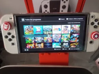 Nintendo Switch OLED Morado/Blanco