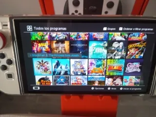 Nintendo Switch OLED Morado/Blanco