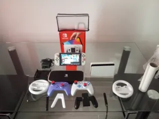 Nintendo Switch OLED Morado/Blanco