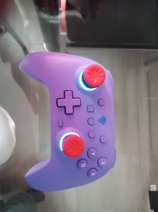 Nintendo Switch OLED Morado/Blanco