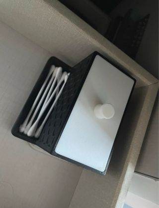 Dispensador de cotonetes.Novo.