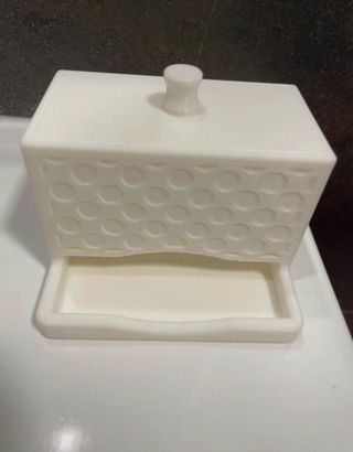 Dispensador de cotonetes.Novo.