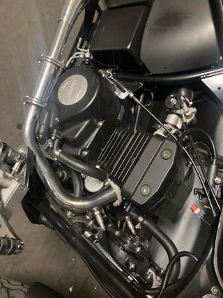 Motocicleta Leonart Daytona 125 X Negra