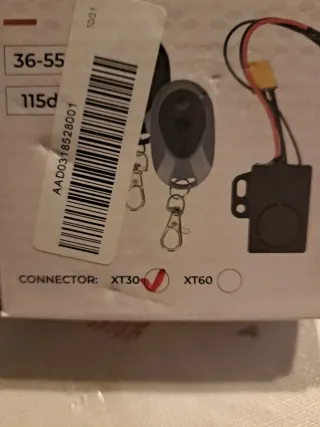 Alarma para patinete eléctrico o bici