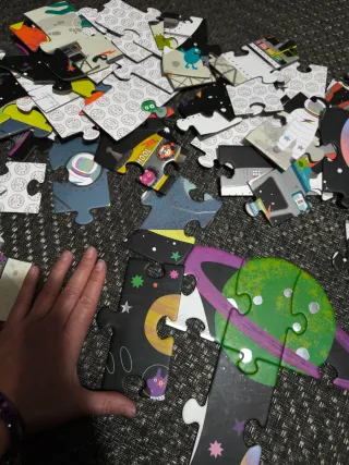 Puzzle Gigante Espacio Floss & Rock 60 Piezas