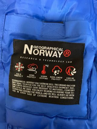 Cazadora de Invierno Nor Way Azul