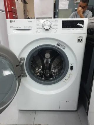 Lavadora con secadora LG 9kg + 6kg