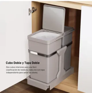 EKO Cubo Basura Cocina Extraíble