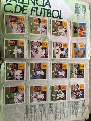 Álbum Liga Fútbol 92-93 Real Oviedo