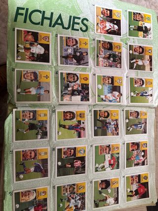 Álbum Liga Fútbol 92-93 Real Oviedo