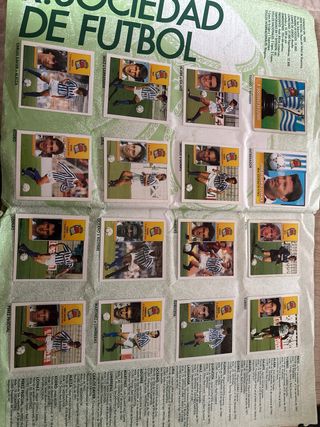 Álbum Liga Fútbol 92-93 Real Oviedo