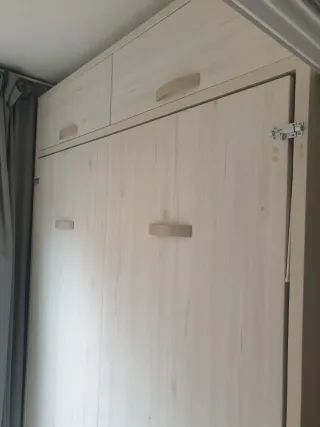 Cama Matrimonio Abatible Madera