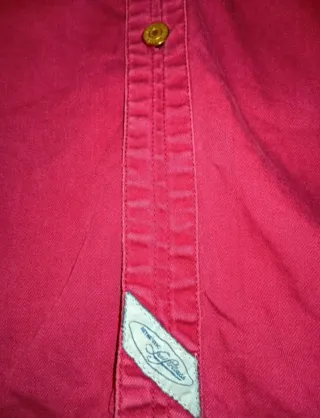 Camisa vaquera Levi's rosa hombre