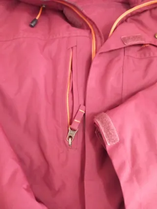 Giacca Quechua impermeabile borgogna TG 2xl