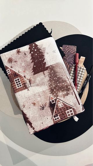 Cover letteraria con linguetta regolabile, cover kindle kobo