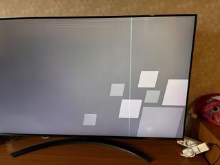 TV LG 55 55NANO816NA con beta en pantalla