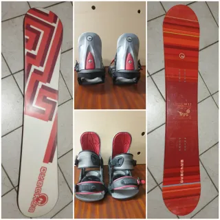 Snowboard con attacchi Quechua