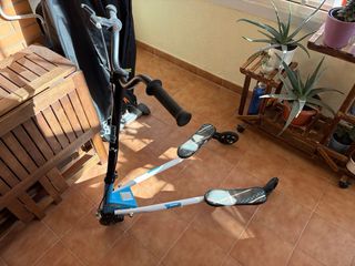 Patinete 3 Ruedas Azul y Blanco