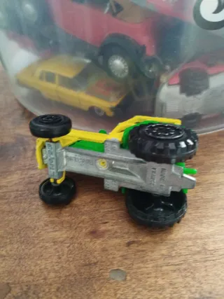 Tractor Majorette Amarillo y Verde