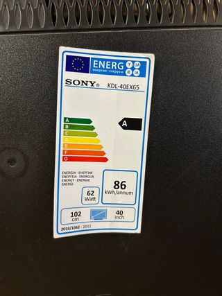 Televisor Sony Bravia 40” LCD