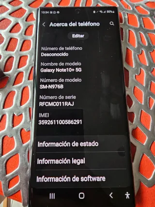 Samsung Galaxy Note 10 Plus 5G Nero