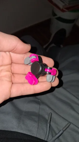 Spinner Fidget Rosa y Gris