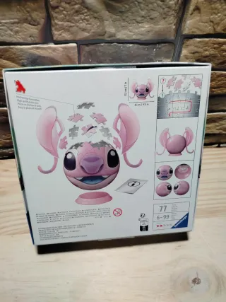 Ravensburger Puzzle 3D Angel Stitch con orejas