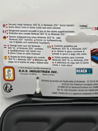 Case Nintendo 2DS /NEW 3DS XL/3ds XL/ 3DS