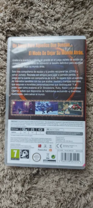 Jumanji El Videojuego Nintendo Switch