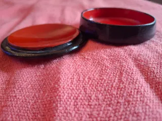 Portagioie vintage dipinto a mano